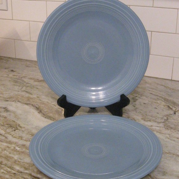 Fiesta Other - Fiestaware Set of 2 Dinner Plates Periwinkle Blue